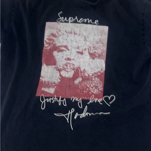 supreme madonna tee キムタク - Mサイズ Supreme Madonna Tee 